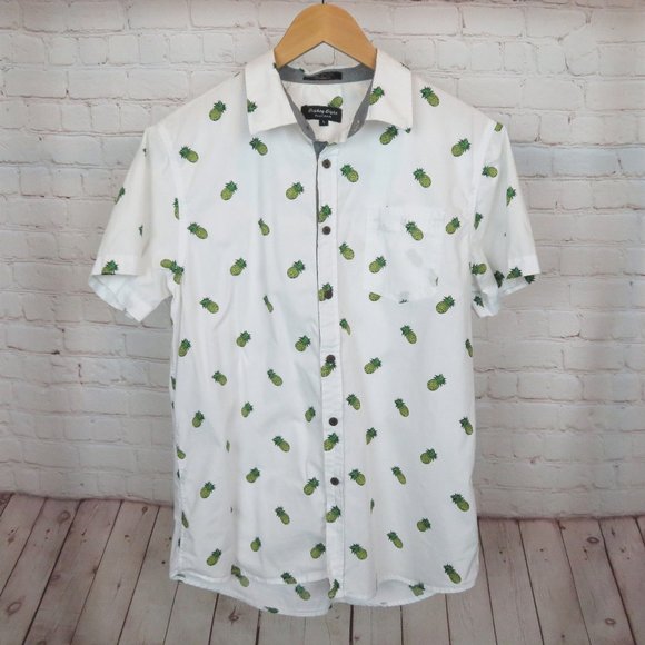 Eighty Eight Other - Eighty Eight Pineapple Short Sleeve Button Down